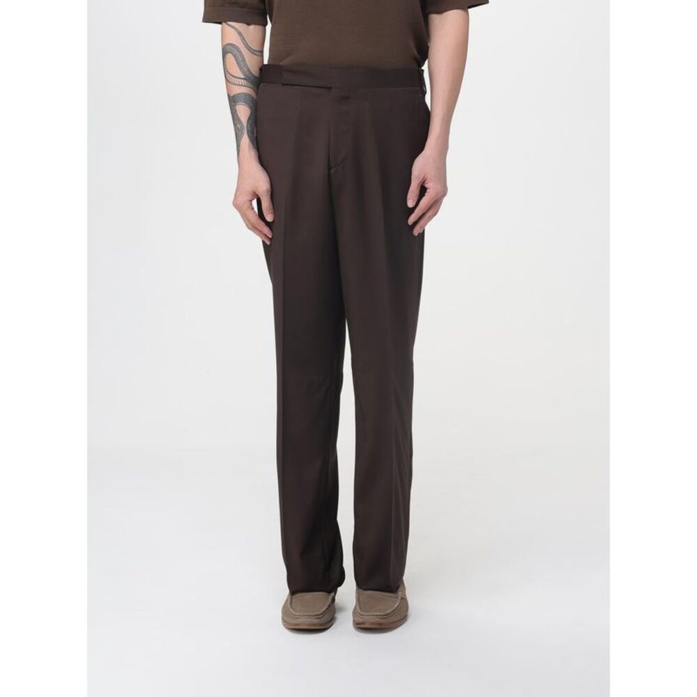 Lardini Men Gabardine Tailored Trousers Lardini